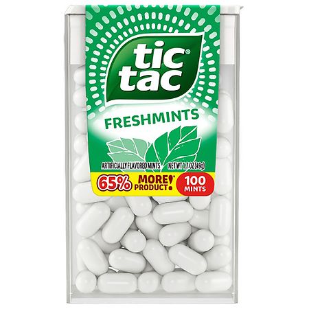 Tic Tac Single Freshmint 100ct/1.7oz