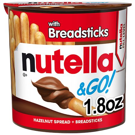 HAZELNUT SPREAD + BREADSTICKS