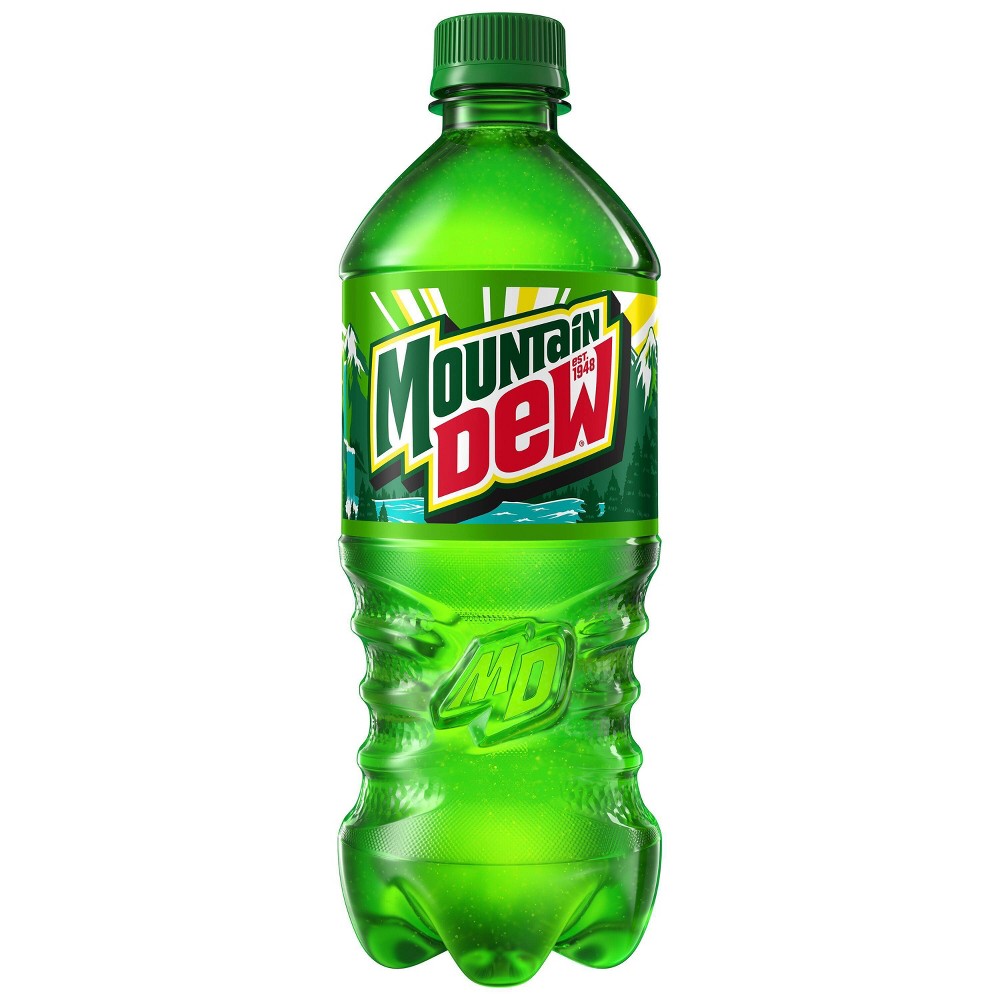 Mountain Dew Soda 20oz Btl