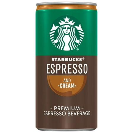 Starbucks Double Shot Espresso & Cream 6.5oz Can
