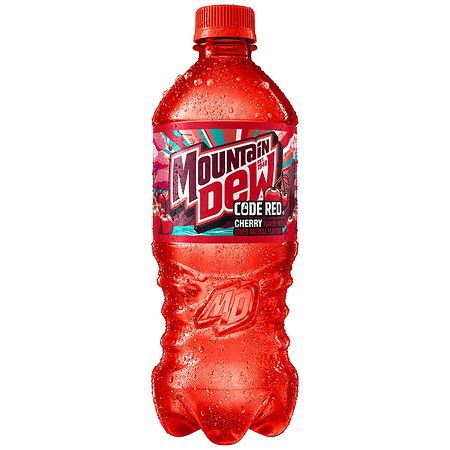 Mountain Dew Code Red Cherry Flavor 20oz