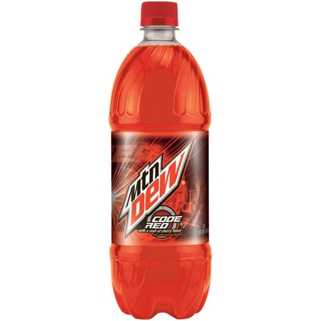 Mountain Dew Code Red 1L Btl