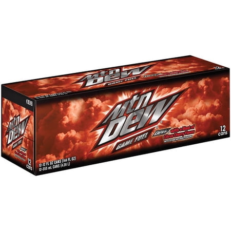 Mountain Dew Game Fuel Citrus Cherry 12pk 12oz Cans