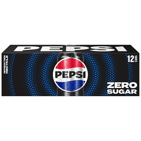 Pepsi Zero Sugar 12pk 12oz Cans