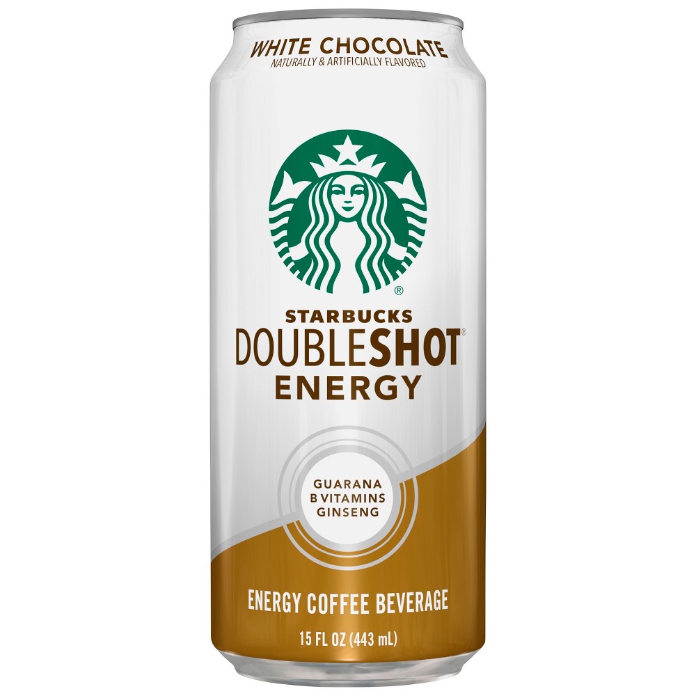 Starbucks Doubleshot Energy White Chocolate Coffee 15oz Can