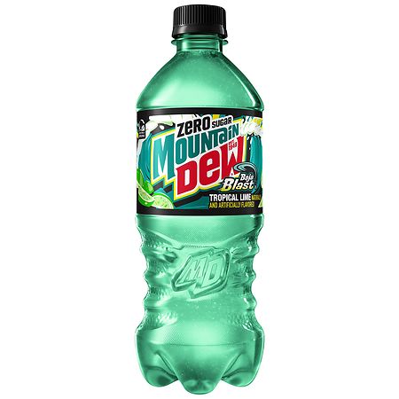 Mountain Dew Baja Blast Zero Sugar 20oz Btl