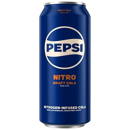 Pepsi Nitro Draft Cola 13.65oz Can