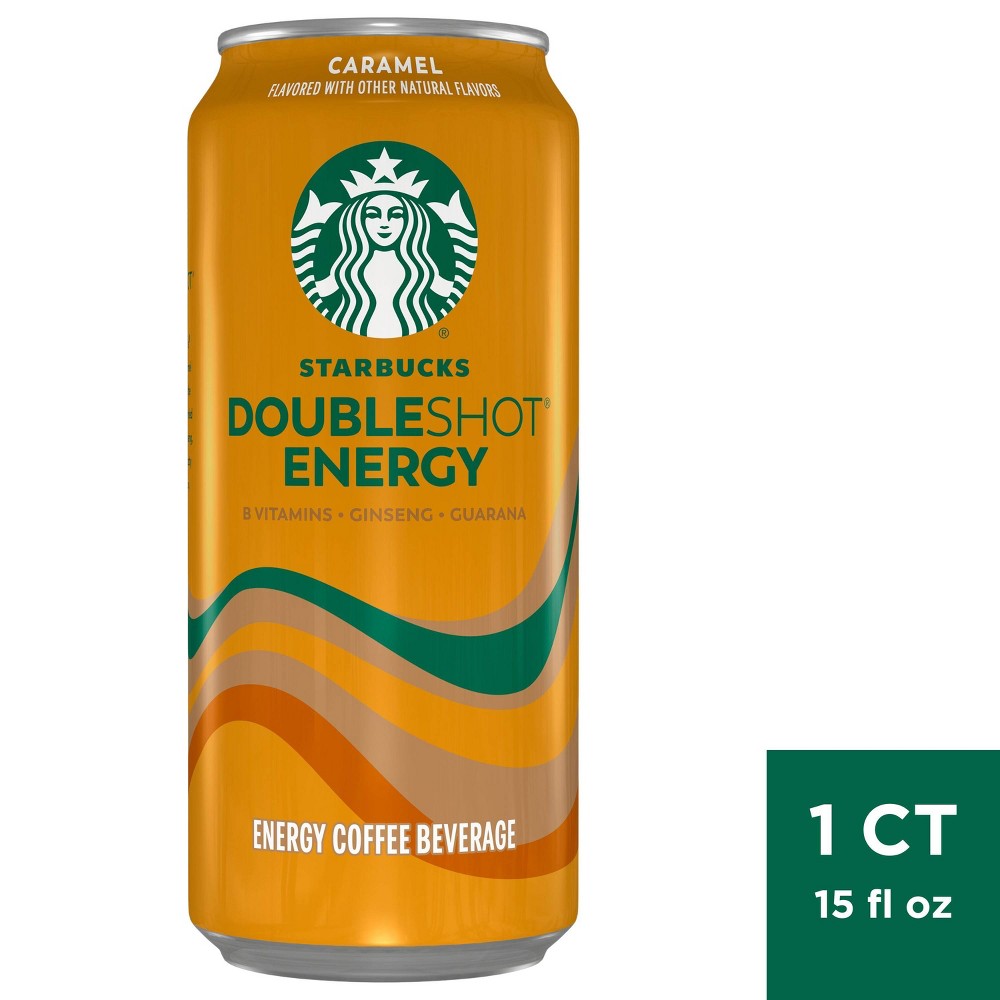 Starbucks Doubleshot Energy Caramel Coffee 15oz Can