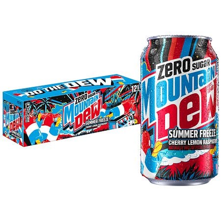 Mountain Dew Zero Sugar Summer Freeze 12pk 12oz Cans
