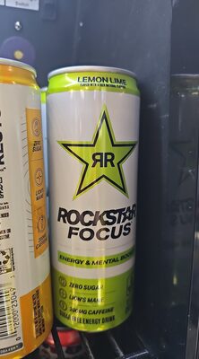 Rockstar Focus Lemon Lime 12oz