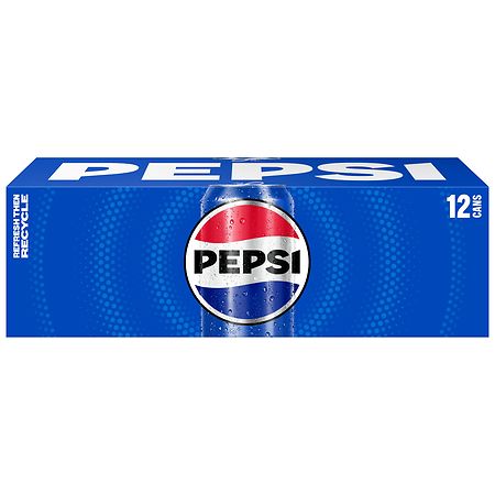 Pepsi Soda 12pk 12oz Cans