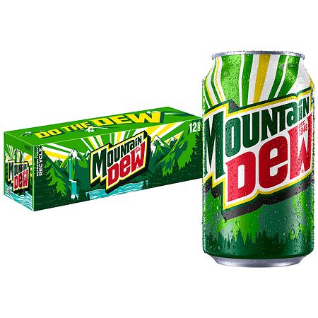 Mountain Dew Soda 12pk 12oz Cans