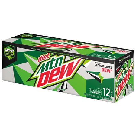 Mountain Dew Diet 12pk 12oz Cans