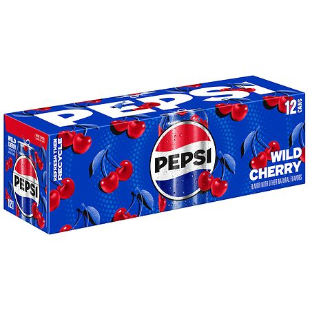 Pepsi Wild Cherry 12pk 12oz Cans
