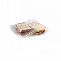 Glad Zipper Food Storage Sandwich Bags  50 Count