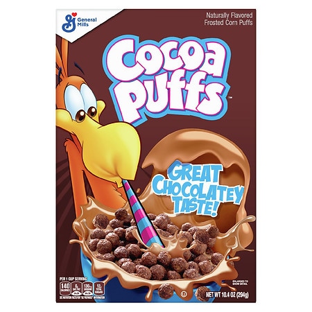 Cocoa Puffs  Chocolatey Breakfast Cereal  Made with Whole Grain  10.4 oz