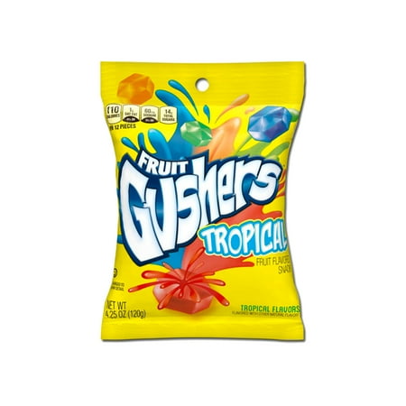 Gushers Tropical Fruit Flavored Snacks