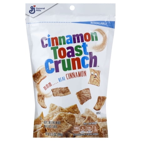 Cinnamon Toast Crunch Crispy Sweetened Whole Wheat & Rice Cereal 3.5 oz
