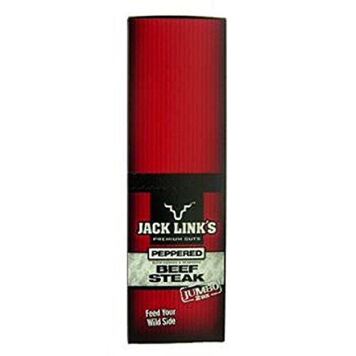 Jack Link s Beef Steak  Protein Snack  Peppered  2oz (1 Stick)