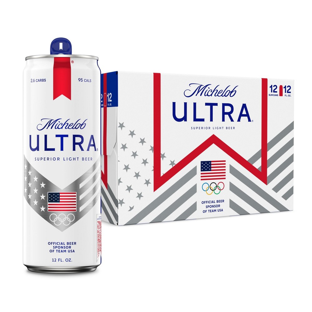 Michelob ULTRA Superior Light American Lager Beer - 12pk/12 fl oz Cans