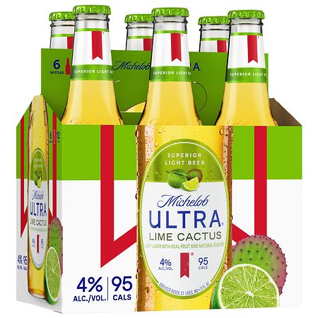 Michelob Ultra Lime Cactus Beer - 6pk/12 fl oz Bottles