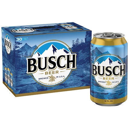 Busch Beer - 30pk/12 fl oz Cans