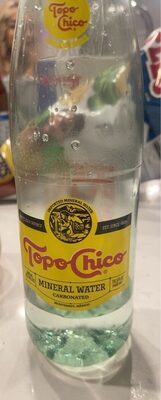 Topo Chico Mineral Water Bottle 15.5oz