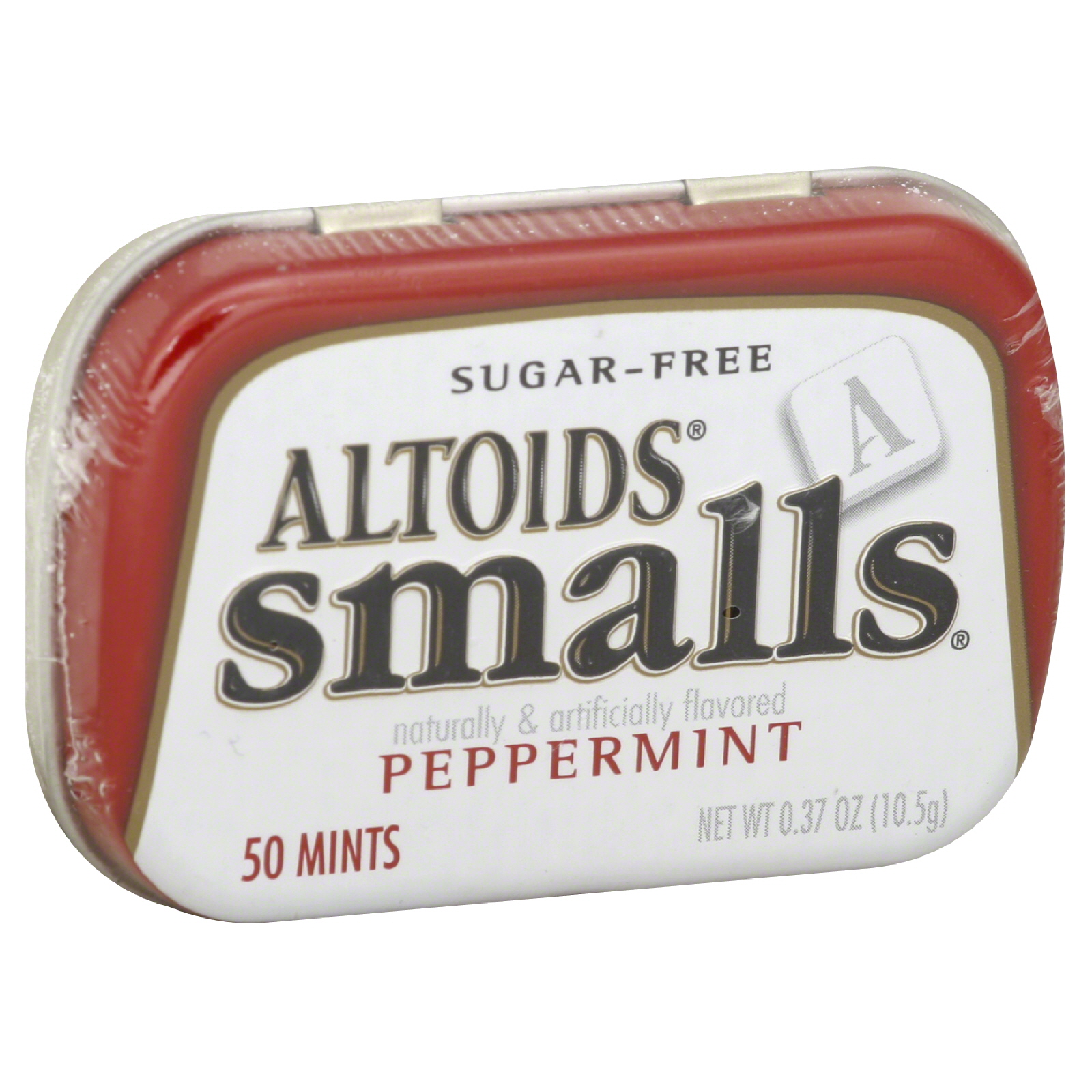 Altoids Smalls Peppermint Sugar Free Mints Single Pack  0.37 Ounce