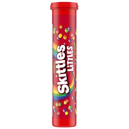 Skittle Littles Mini Chewy Candy Share Size Mega Tube - 1.9oz