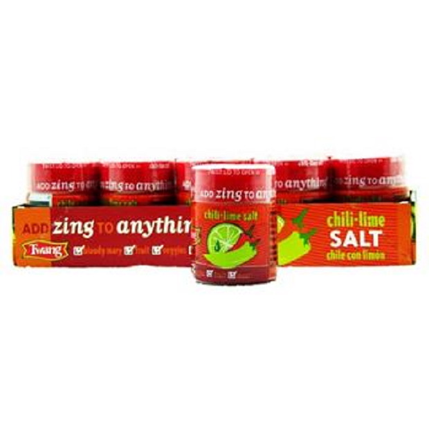 TWANG TWANGERZ CHILI-LIME SALT - Bottle 1.15 oz each ( 10 in a Pack )