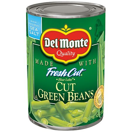 CUT GREEN BEANS, SEA SALT
