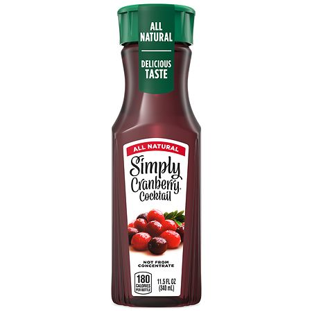 Simply Cranberry Cocktail 11.5oz