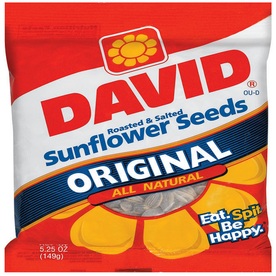 DAVID Original Sunflower Seeds, 5.25 OZ