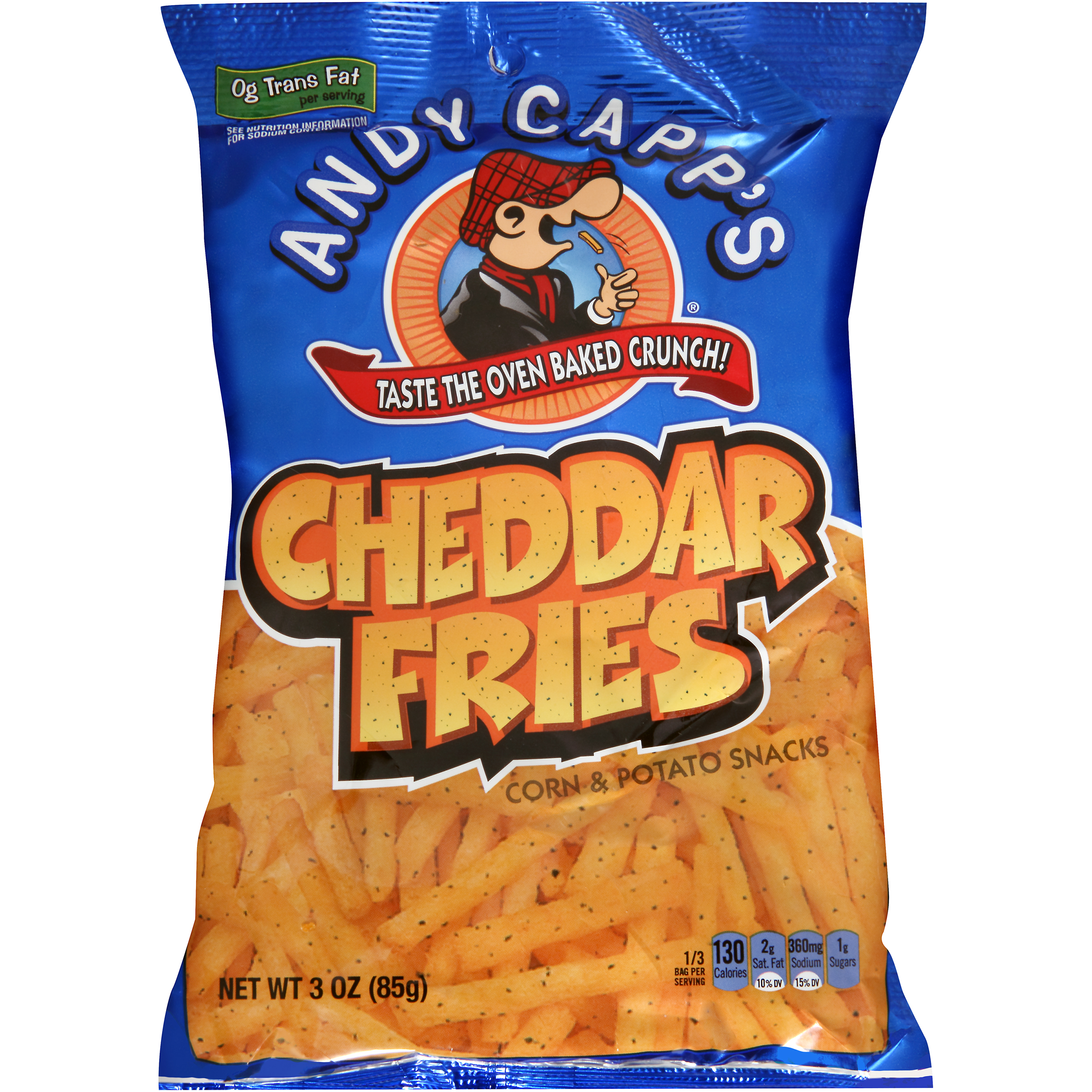 ANDY CAPP Cheddar Fries, 3 OZ