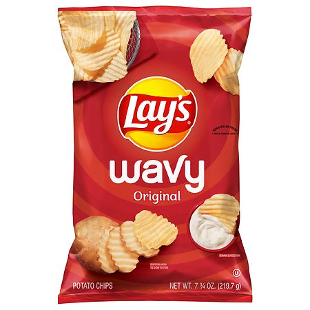 Lay's Wavy Original Potato Chips - 7.75oz