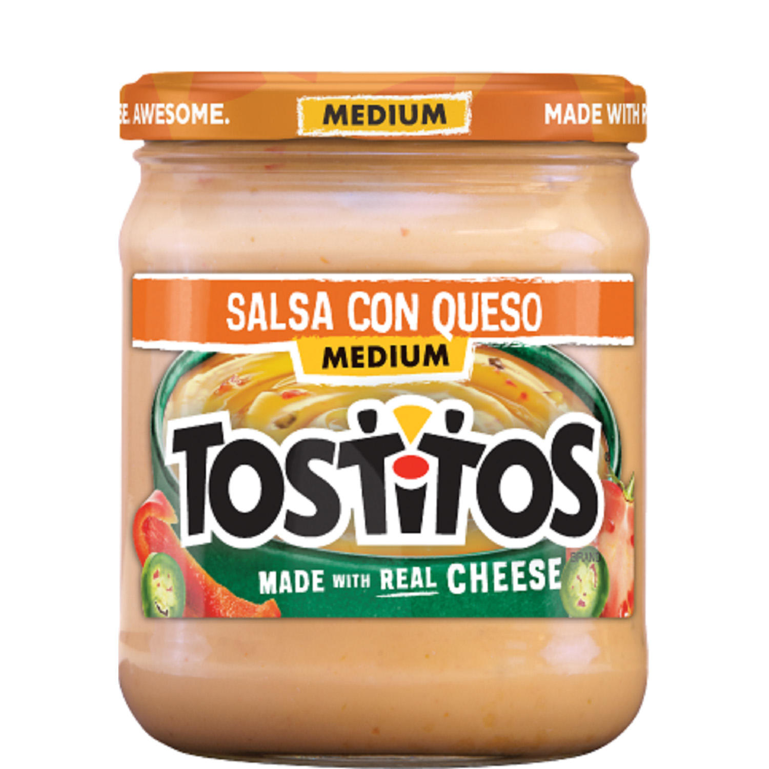 Tostitos Salsa Con Queso Medium Dip - 15oz