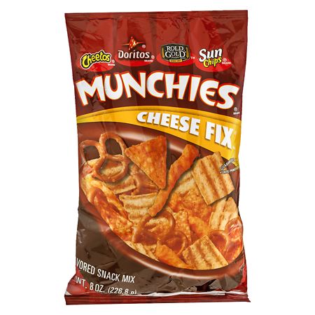 Munchies Cheese Fix Snack Mix 8 Ounce Plastic Bag
