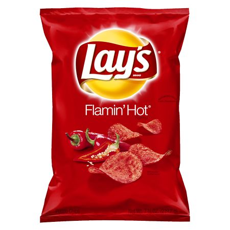 Lay's Flamin' Hot Flavored Potato Chips - 7.75oz