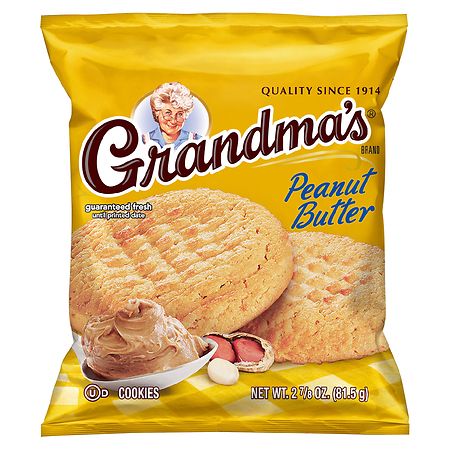 Grandma's Cookies Peanut Butter - 2.88 oz