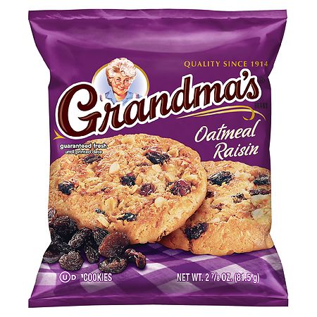 Grandma's Oatmeal Raisin Cookies - 2.875oz