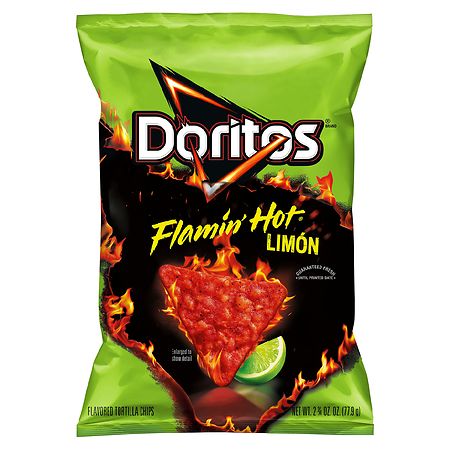 Doritos Flamin' Hot Limon Flavored Tortilla Chips - 2.75oz