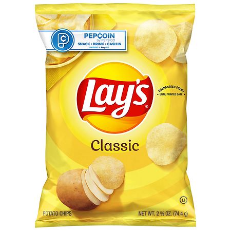 Lay's Classic Potato Chips - 2.62oz