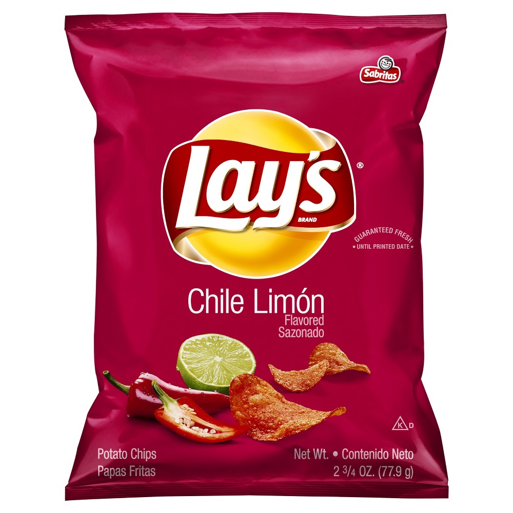 Lays Chile Lemon Potato Chips - 2.75oz