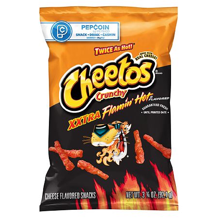 Cheetos Crunchy Xxtra Flamin' Hot Chips - 3.25oz