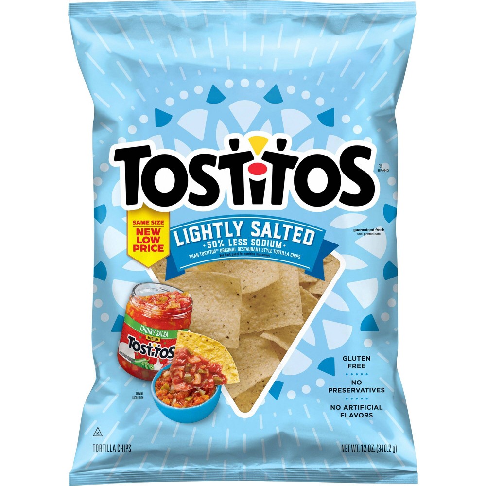 Tostitos Lightly Salted Restaurant Style Tortilla Chips - 12oz