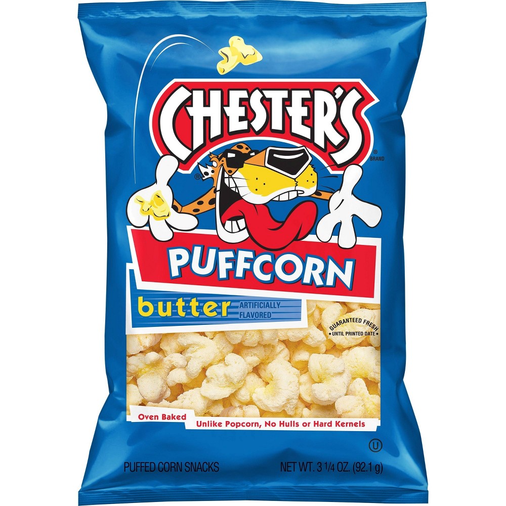 Chester's Puffcorn Butter Puffed Corn Snacks - 3.25oz