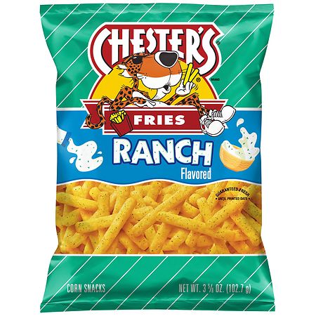 Chester's Fries Corn Snacks Ranch - 3.63 oz