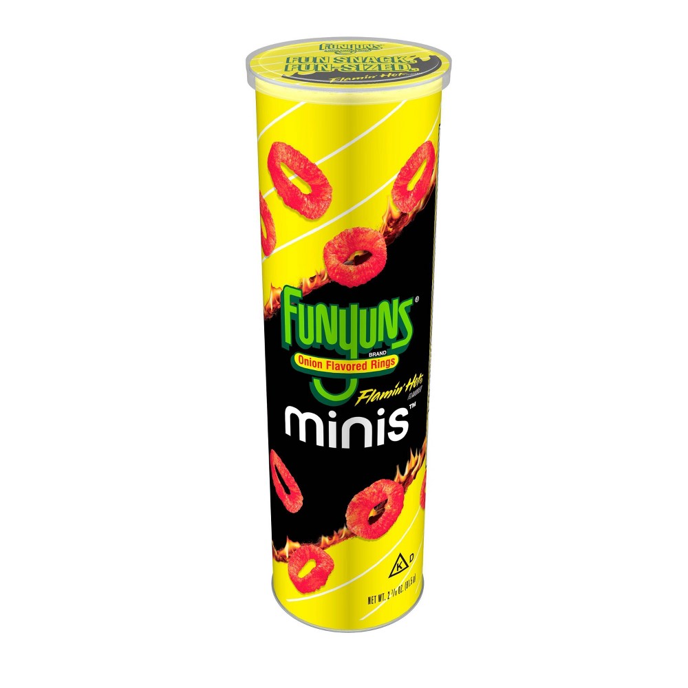 Funyuns Minis Flamin' Hot Canister 2.875oz