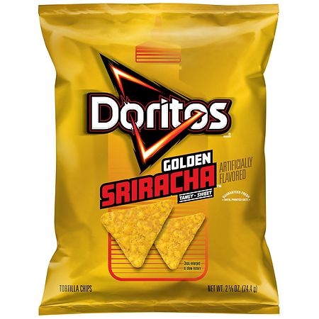 Doritos Tortilla Chips Golden Sriracha - 2.63 oz
