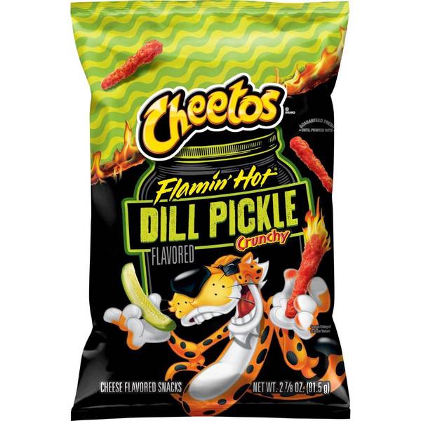 Cheetos 2.88 oz Flamin' Hot Dill Pickle Snack